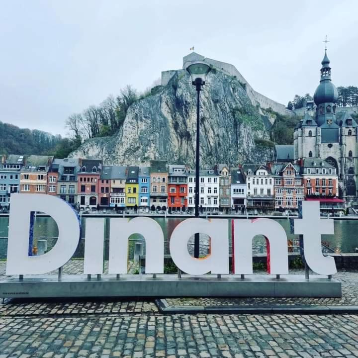 Chez Nanou, Dinant Apartment Luaran gambar